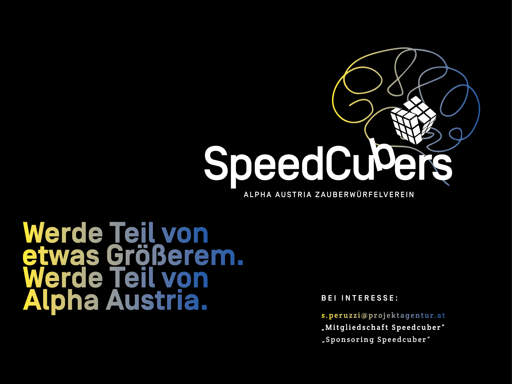 Speedcubers landing page